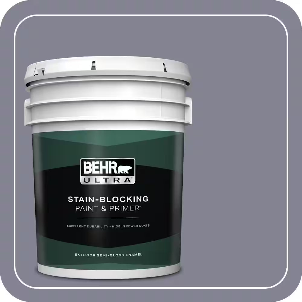5 Gal. #BNC-19 Formal Affair Semi-Gloss Enamel Exterior Paint & Primer