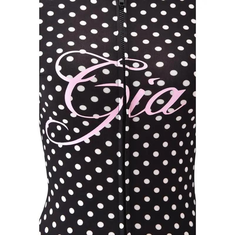 Black Polka Dot Blare Hoodie