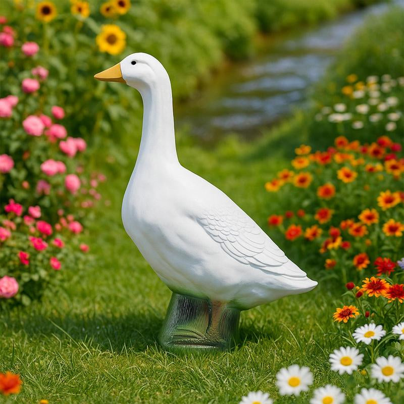 Union Products Wild Goose Outdoor Lawn and Garden Statue, 23" Tall Figurine Porch Goose