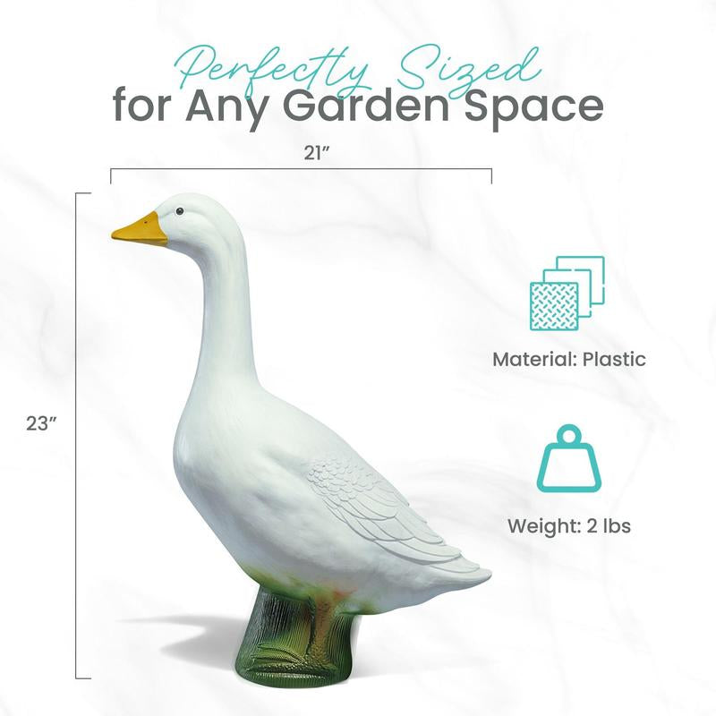 Union Products Wild Goose Outdoor Lawn and Garden Statue, 23" Tall Figurine Porch Goose