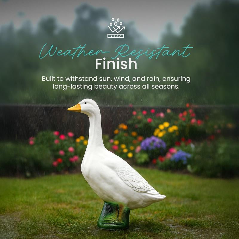 Union Products Wild Goose Outdoor Lawn and Garden Statue, 23" Tall Figurine Porch Goose